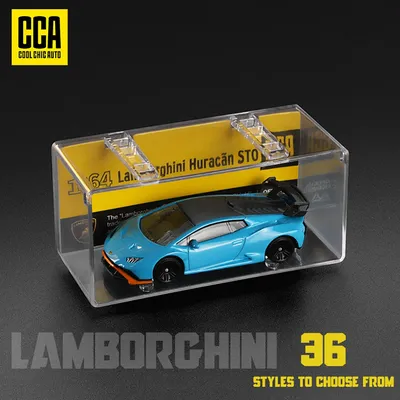 CCA 1:64 Exquisite Suspension Model Acrylic Display Box Can Assemble Classic Automotive Static Model Alloy Die Casting Series Gi