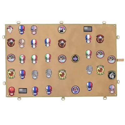 Tactical Patchs Display Board Magic Sticker Badge Storage Display Poster Tactical Accessories