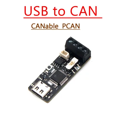 USB to CAN Module, CANable PCAN Debugger CAN bus debugging tool For Linux Win10 11 TYPE-C USB