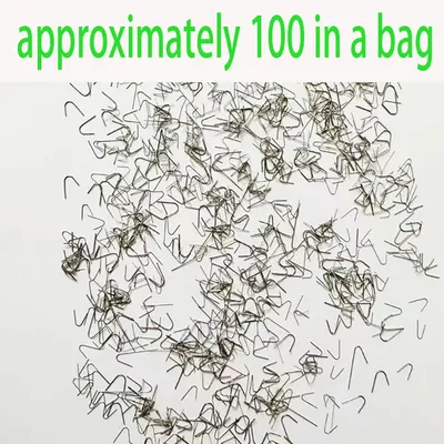 Watch movement accessories, miscellaneous U-shaped V-shaped springs, various sizes, a bag of