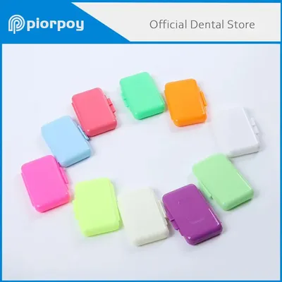 PIORPOY 10 Boxes Orthodontic Wax Oral Hygiene Tools Teeth Whitening Wax Sticks Braces Protection