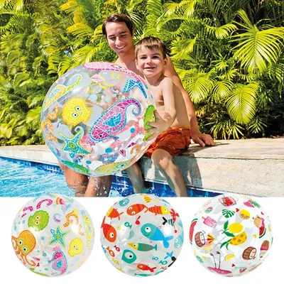 New For Swimming Pool Garden Kids Indoor Outdoor Children Favors Volleyball Inflatable Ball Beach Balls Inflated Toys