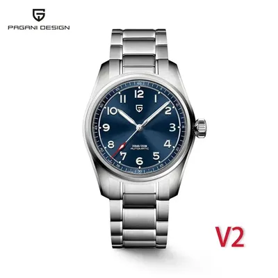 2024 New 38MM PAGANI Design Top Brand Men's Pilot Automatic Mechanical Watch Nh35A YN55A Sapphire Waterproof 200m Men's Watch