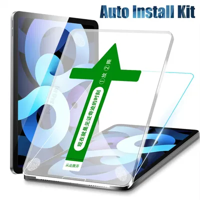 Auto Alignment Kit Tempered Glass For Ipad Pro 11 12.9 10 9 8 7 Air 5 4 3 2 13 Screen Protector For