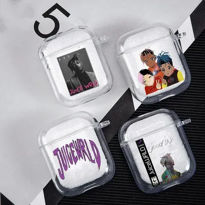 Juice WRLD 999 Earphone Case For Apple iPhone Charging Box For AirPods Pro 2 Hard Clear Cover for