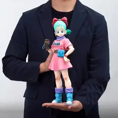 Anime Dragon Ball Bulma Figures Bulma Glitter & Glamours Tenkaichi Budokai Action Figures PVC Collection Model Toys Gifts