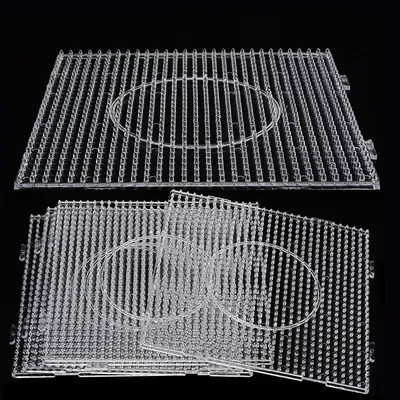 2.6mm/5mm Perler Beads Square Pegboard 3D Puzzle Juguetes For Hama Bead Educational Toys for