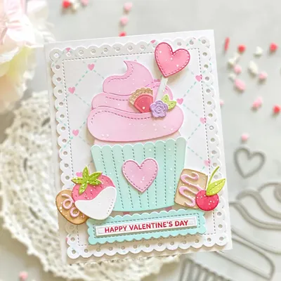 KLJUYP Birthday Cakes Metal Cutting Dies Stencils for DIY Scrapbooking/album Decorative Embossing