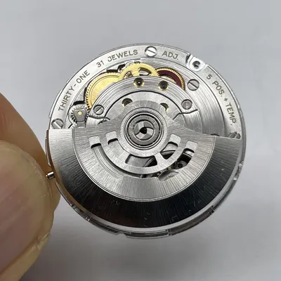 GMT Shanghai 3285 4-hand blue balance men's watch movement automatic mechanical movement VR3285 for 126710