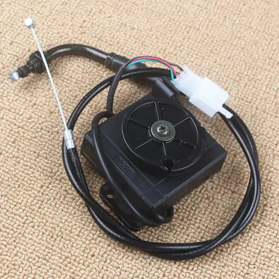 Motorcycle Electric Bike Twist Throttle E-bike Handlebar Grips Throttle 3 Wires Universal Throttle