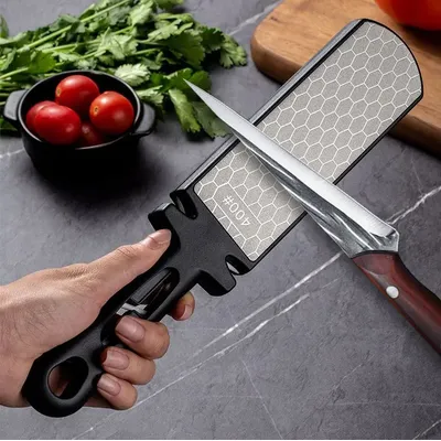 5 In1 Knife Sharpener Diamond Bars 400/1000 Multi-Tool Kitchen Knives Tungsten Steel Ceramic