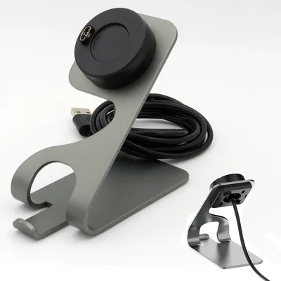 Charger Stand for Garmin Venu 3S & Fenix 7X Charging/ Vivoactive 3 4 4S Cable Dock Cord for Fenix 5 5X Plus 6 6X 6s/ Instinct2