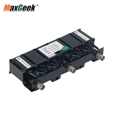 Maxgeek 20W UHF Duplexer 400Mhz-470Mhz UHF Repeater Duplexer BNC Interface for Service Radio