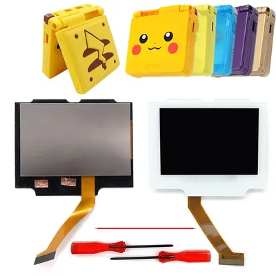 V5 3.0 inch HD GBA SP IPS Drop in pre-Laminated LCD Kits Screen for Gameboy Advance SP