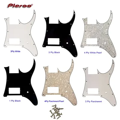 Pleroo Custom Guitar Parts - For MIJ Ibanez RG 350 EX Guitar Pickguard Blank With Bridge Humbucker