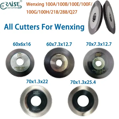 All Key Machine Cutter For Wenxing 100A 100B 100E 100F 100H 100G Q27 Q29 288 218 233 Key Duplicator