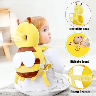 Head Back Protector Baby Protect Pillow Learn Walk Headgear Prevent Injured Safety Pad prevention
