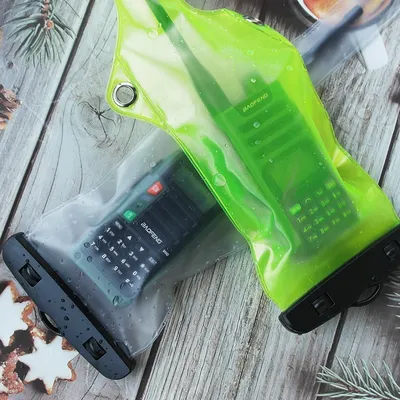 Quansheng UVK5(8) IP67 Waterproof Bag Case Pouch for Motorola Baofeng UV-5R BF-888S Walkie Talkie