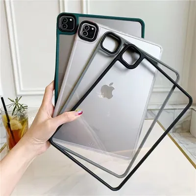 Clear Transparent Case For iPad Air 4 5 Pro 2024 11 12.9 10.2 13 MINI 6 7 8 9 10 Generation Sleeve