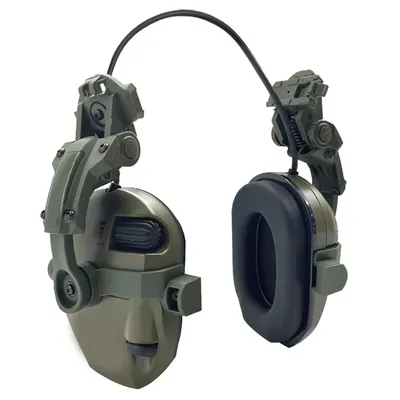 NEW Upgrade Shooting Earmuffs Tactical Helmet Headset Electronic Hearing Protector Equipped with ARC