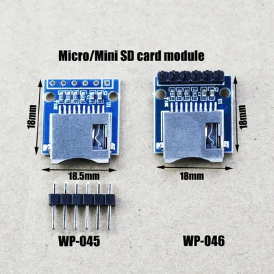 1 Pce Mini TF card reader/writer MicroSD card adapter circuit board for Arduino ARM AVR mini SD card