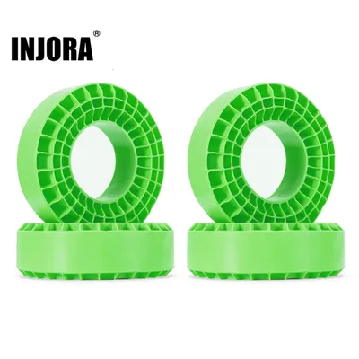 INJORA 4pcs Silicone Rubber Inserts Foam For 106-108mm (4.19" OD)1.9" Tires