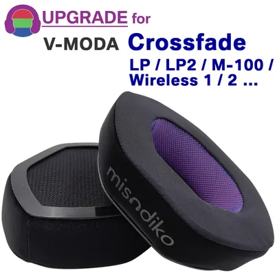 misodiko Upgraded Earpads Replacement for V-MODA Crossfade LP / LP2 / M-100 / Wireless 1 & 2