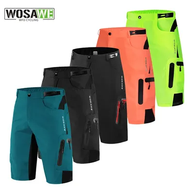 WOSAWE Shorts Motocross Racing Moto MTB Downhill Bicycle Mountain Bike Summer Short Pants
