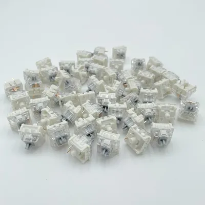 Wholesales Kailh Speed Sliver Switch Linear DIY Custom Mechanical Keyboard Compatible Cherry MX SMD