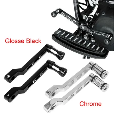 1 Pair Gear Heel Toe Shift Lever Shifter For Harley FL Softail Touring Road King Electra Street Tri