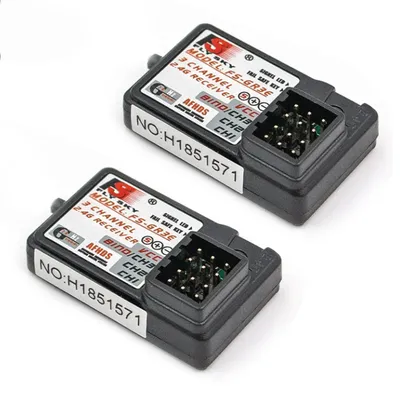1/2/4pcs Flysky FS-GR3E 3 Channel 2.4G GR3E Receiver with Failsafe GT3B GR3C Upgrade for RC Car