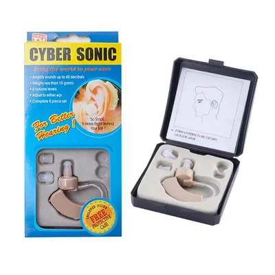 BTE Hearing Aid Ear for Deafness Sound Amplifier Adjustable Hearing Aids Portable Super Ear Hearing