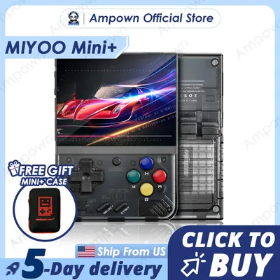 MIYOO Mini Plus Portable Retro Handheld Game Console V2 Mini+ IPS Screen Classic Video Game Console