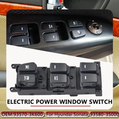 Window Lifter switch driver's side 93570-3K600 935703K600 For Hyundai NF Sonata 2008 2009 2010
