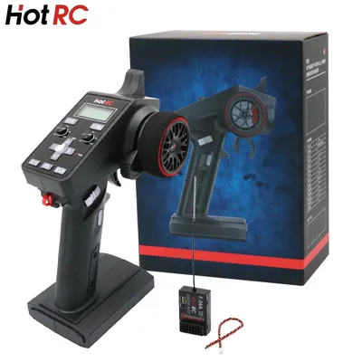 Hotrc Hot Rc CT-6A CT6A CT 6A 4-9V 2.4GHz 6CH Transmitter F-06A F06A PWM Receiver For RC Model