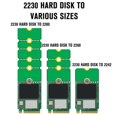 NGFF M.2 SSD Solid-state Drive 2242 To 2280 2230 To 2280 Adapter Card/extension Rack Board Adapter