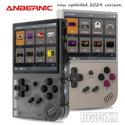 ANBERNIC RG35XX New Updated 3.5-inch IPS Video Game Handheld Game Console With Linux System H700