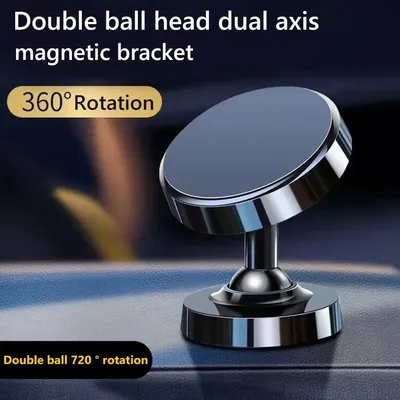Magnetic Car Phone Holder Magnet Mount Mobile Cell Phone Stand GPS Support For iPhone 14 13 12 Pro