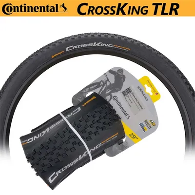 Continental Cross King MTB 29x2.2/2.3in Tubeless Folding Tyre 3/180 TPI Performance TLR 29x2.2"