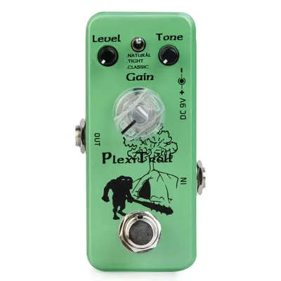 Movall MP-302 PlexiTroll Distortion Guitar Effect Pedal 3 Modes Natural Tight Classic True Bypass