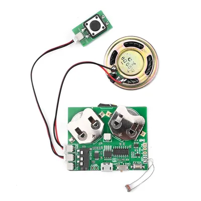 4M Light/Magnetic Control Recordable Sound Module Programmable Sound Chip for Greeting Card USB