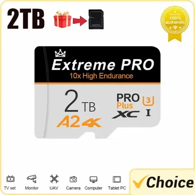 2TB Class 10 SD Memory Card 1TB 512GB 256G SD Card Micro TF SD Card 128GB Flash Memory Card For