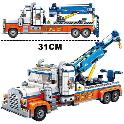 781PCS Technical City Traffic Rescue Vehicle Trailer Truck Building Blocks MOC Assemble Sport Car Bricks Toys For Children Gifts