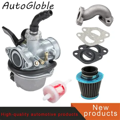 The New Universal Carburetor PZ19 19mm with Air Filter Carburetor for 50 70 90 110 125cc ATV Quad 4