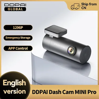 DDPAI Dash Cam Mini Pro 1296P HD Vehicle Drive Auto Video DVR Android Wifi Smart Connect Car Camera