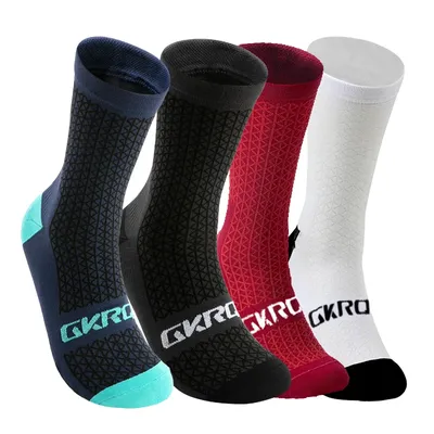 4 Pairs Team Cycling Socks Professional Sports Bike Socks High Quality Running Socks Basketball