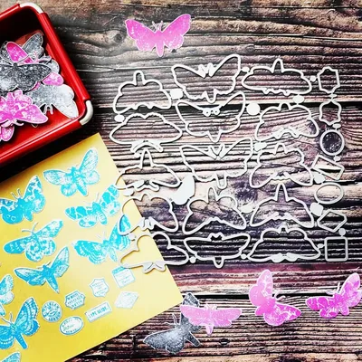 【GOGOCRAFT】MQ011 Vintage Frame -Cutting Dies for MOTH STUDY JunkJournal Scrapbooking PaperDIY Original Designs