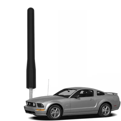 4 INCH Short Antenna for Ford Mustang 1994-5 1996 1997 1998 1999 2000 2001 2002 2003 2004 2005 2006