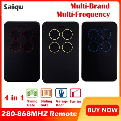 Universal Multi-frequency 280-868mhz Garage Door Remote Control Duplicator 315 433MHZ 868MHZ Command