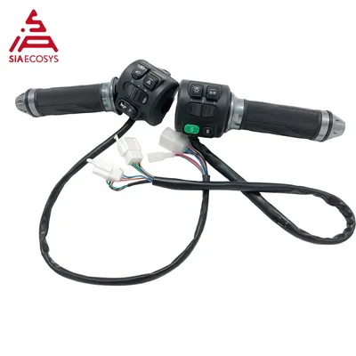 US Warehouse SiAECOSYS Electric Motorcycle Z6 Throttle with Combination Switch Electric Motorcycle